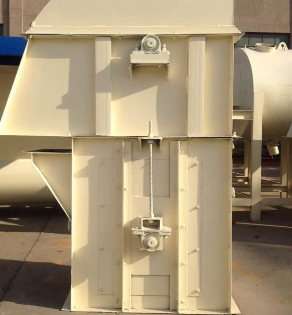 垂直斗式提升機(jī)料斗接觸殼體如何解決？